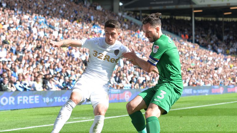 Leeds United's Pablo Hernandez in action during the Sky Bet Championship match at Elland Road