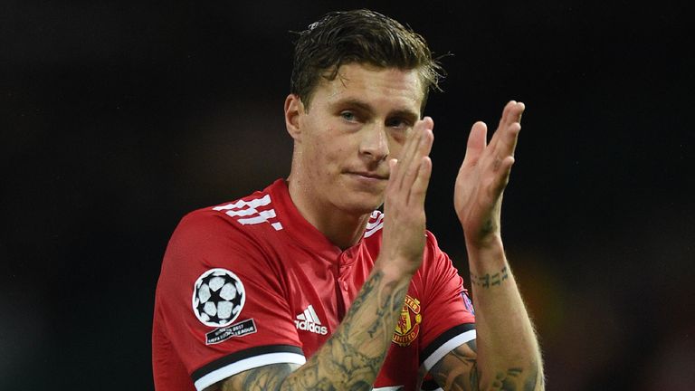 Victor Lindelof made his Old Trafford debut in Manchester United's 3-0 win over Basel on Tuesday