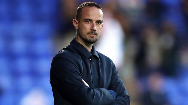England Women manager Mark Sampson during the FIFA 2019 Women's World Cup qualifer at Prenton Park