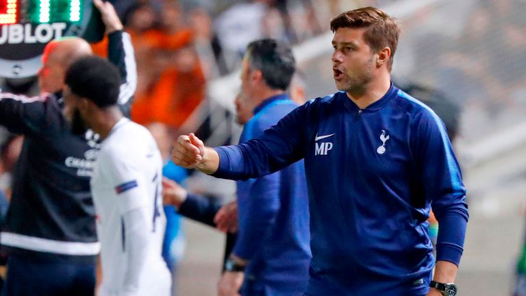  Mauricio Pochettino has seen his team win two out of two in Europe