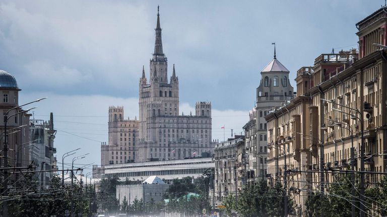 General view of Moscow