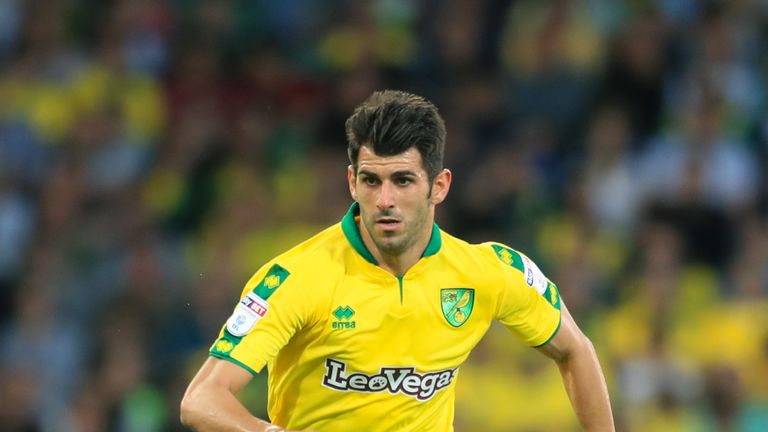 Norwich City's Nelson Oliveira