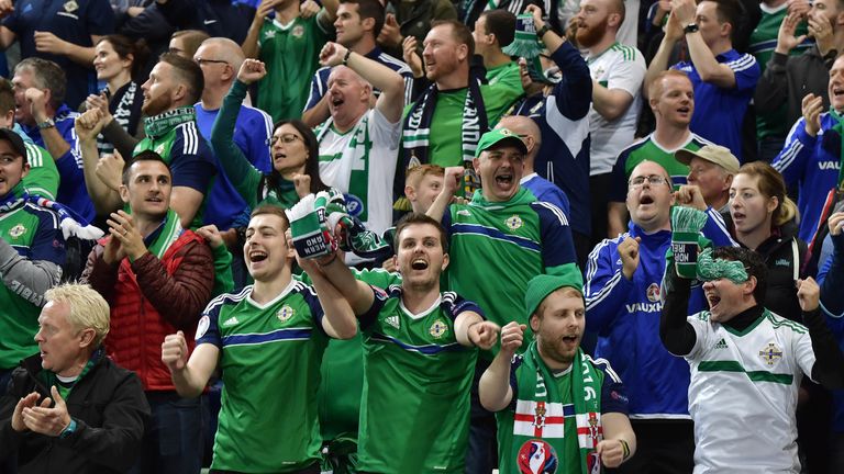 Michael O'Neill says the supporters have changed Windsor Park into a place where Northern Ireland players now enjoy playing