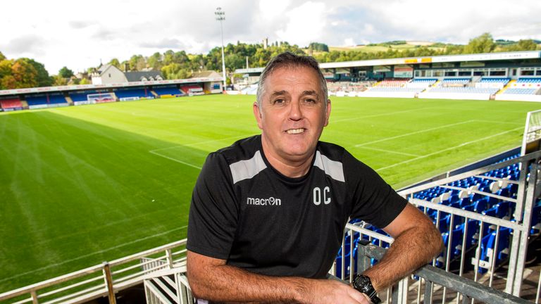 Owen Coyle gets used to his new surroundings in Easter Ross