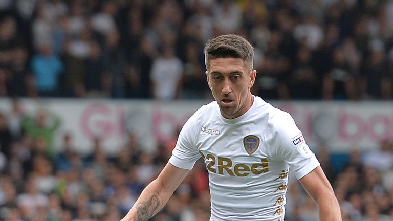 Leeds United's Pablo Hernandez during the Sky Bet Championship match at Elland Road, Leeds. Picture date: Saturday August 12, 2017