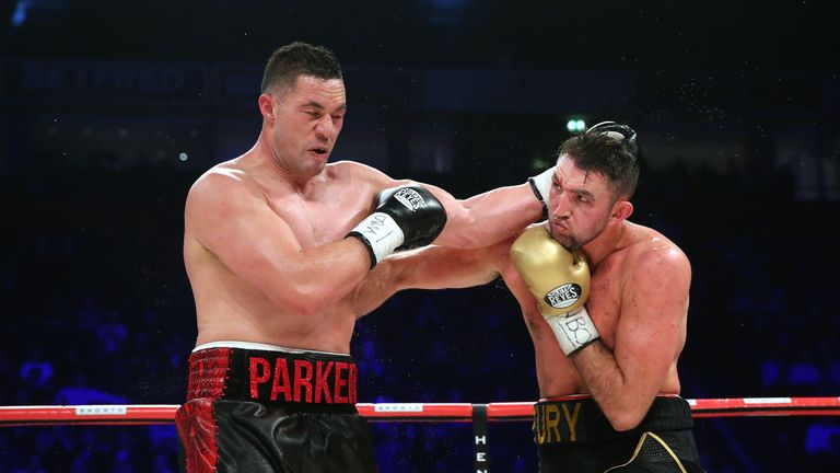 Joseph Parker defeated Hughie Fury on Saturday night