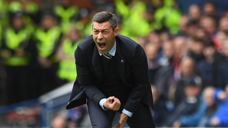 Rangers manager Pedro Caixinha