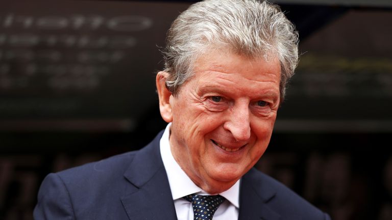 Roy Hodgson prior to the Premier League match between Crystal Palace and Southampton at Selhurst Park