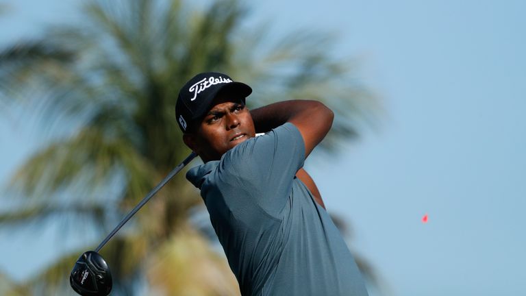 Rayhan Thomas equalled a world record with his nine birdies in a row