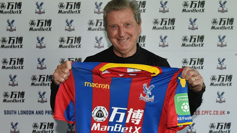 Crystal Palace have confirmed Roy Hodgson as their new manager (Pic courtesy of Crystal Palace)