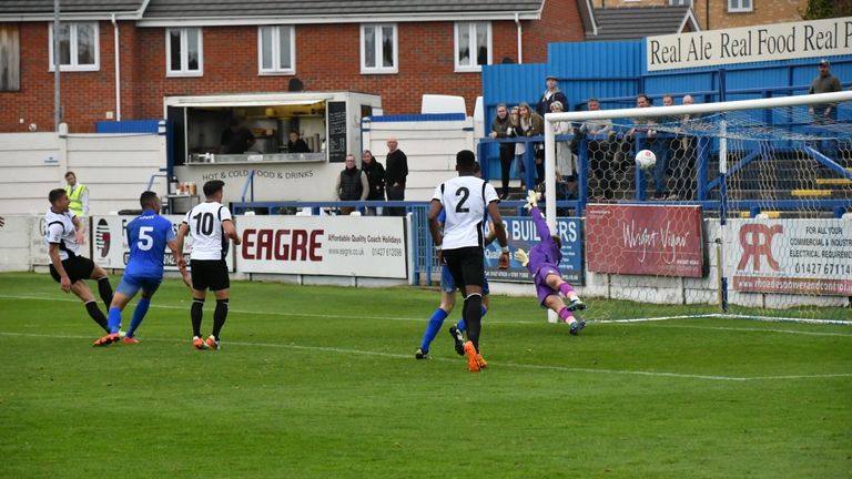 Mike Phenix's solitary strike saw off Gainsborough