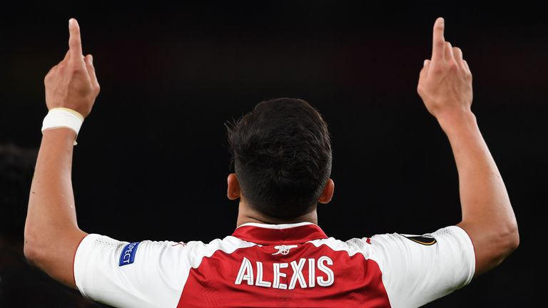 Alexis Sanchez starred for Arsenal 