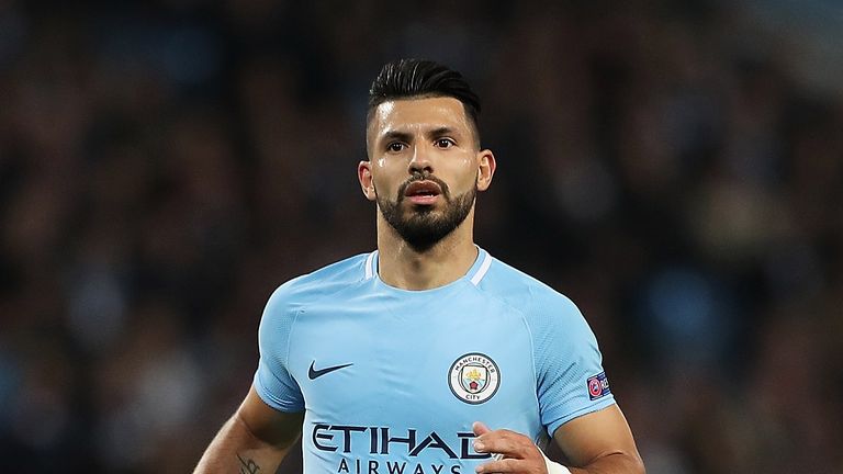 Sergio Aguero of Manchester City 