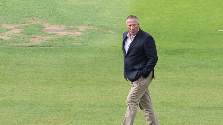 Durham chairman Ian Botham during the NatWest T20 Blast match between Durham Jets and Leicestershire Foxes at the Emirates Riverside