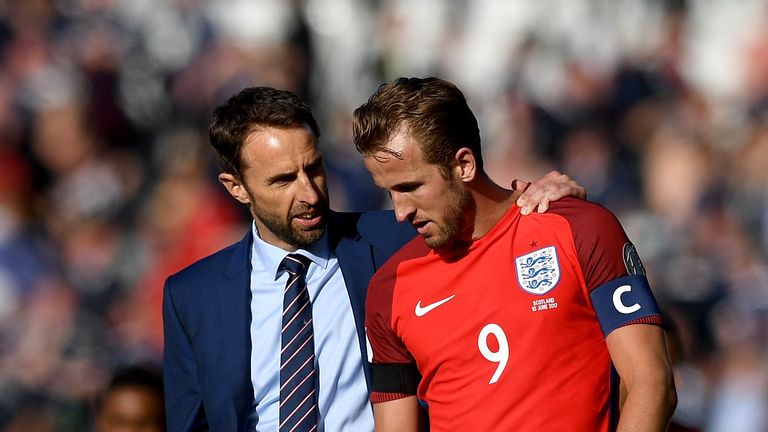 Gareth Southgate and Harry Kane will be hoping to boost England at the 2018 World Cup
