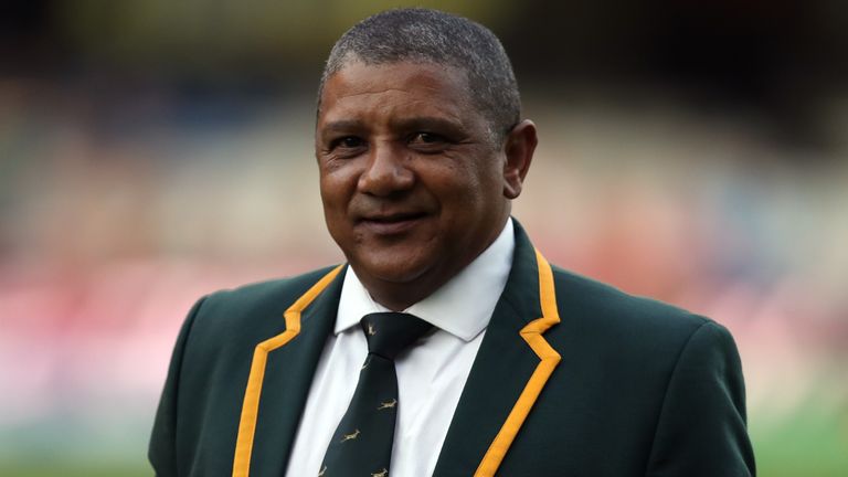 DURBAN, SOUTH AFRICA - JUNE 17: Allister Coetzee (Head Coach) of South Africa during the 2nd Castle Lager Incoming Series Test match between South Africa a