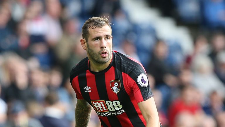 Steve Cook of AFC Bournemouth during the Premier League match between West Bromwich Albion and AFC Bournemouth at The Hawthorns