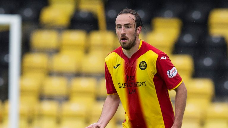 Patrick Thistle's Stuart Bannigan didn't feature for the club last season due to injury, but has made eight appearances so far this season. 