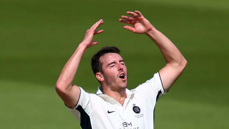 Seamer Toby Roland-Jones impressed during his first Test summer