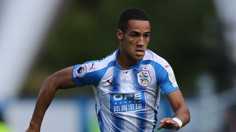 Tom Ince of Huddersfield Town during the Premier League match between Huddersfield Town and Southampton 