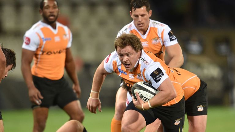 Torsten van Jaarsveld capped an eye-catching display with two tries for the Cheetahs