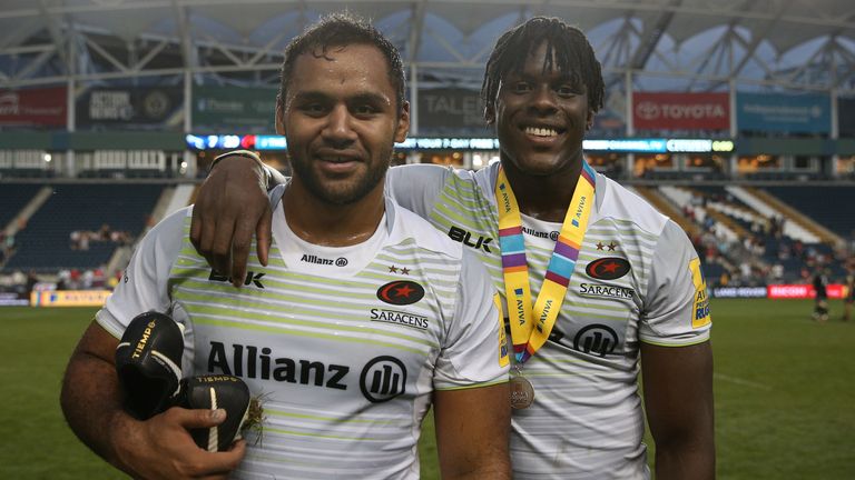 Billy Vunipola and Maro Itoje were both part of a strong Saracens starting line-up