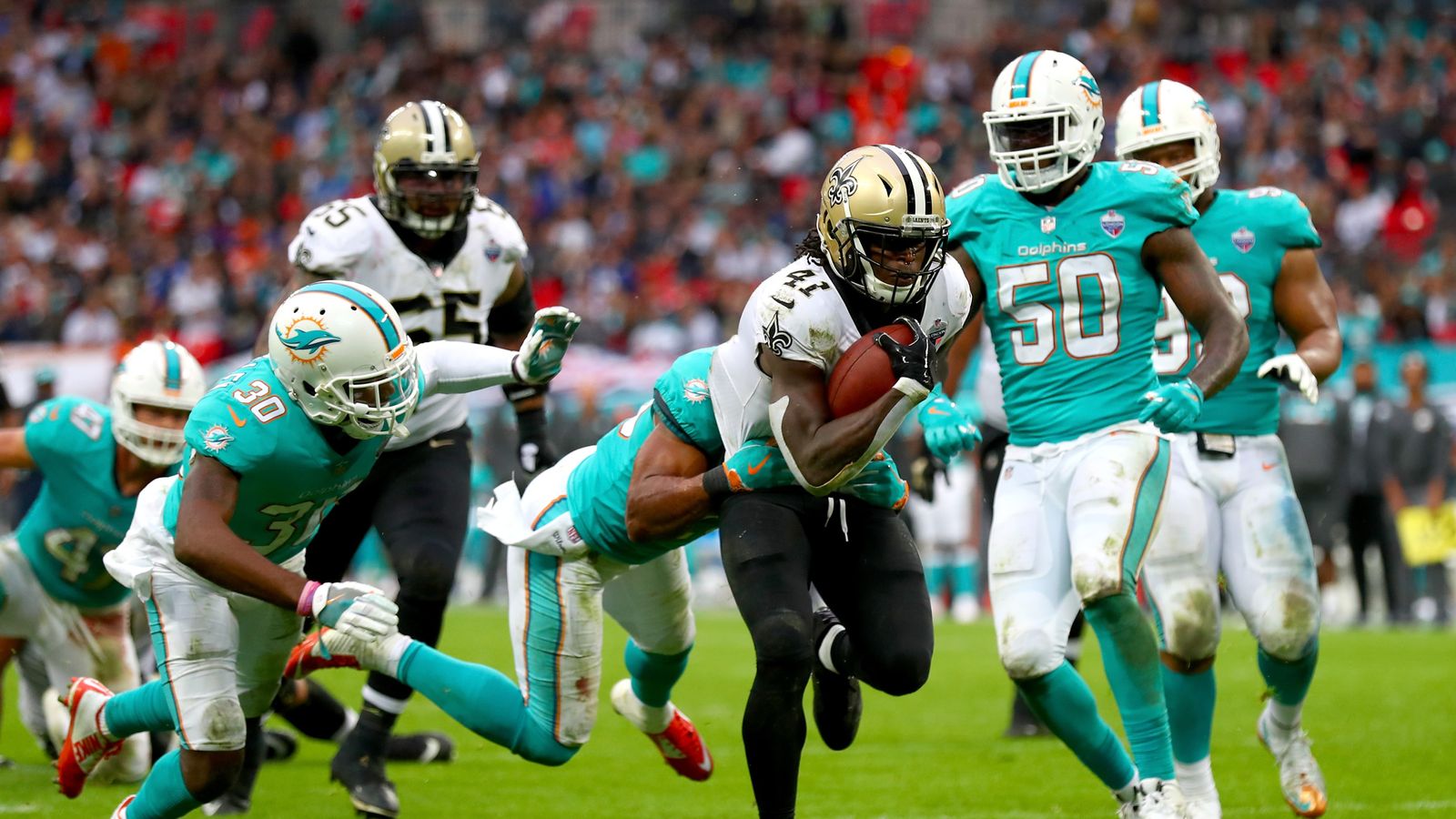 New Orleans Saints on X: Limited number of tickets are now available for  the @Saints vs Dolphins game at @wembleystadium on Oct. 1! 