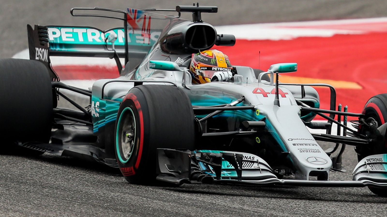 US GP, Practice Two: Lewis Hamilton fastest as Sebastian Vettel falters