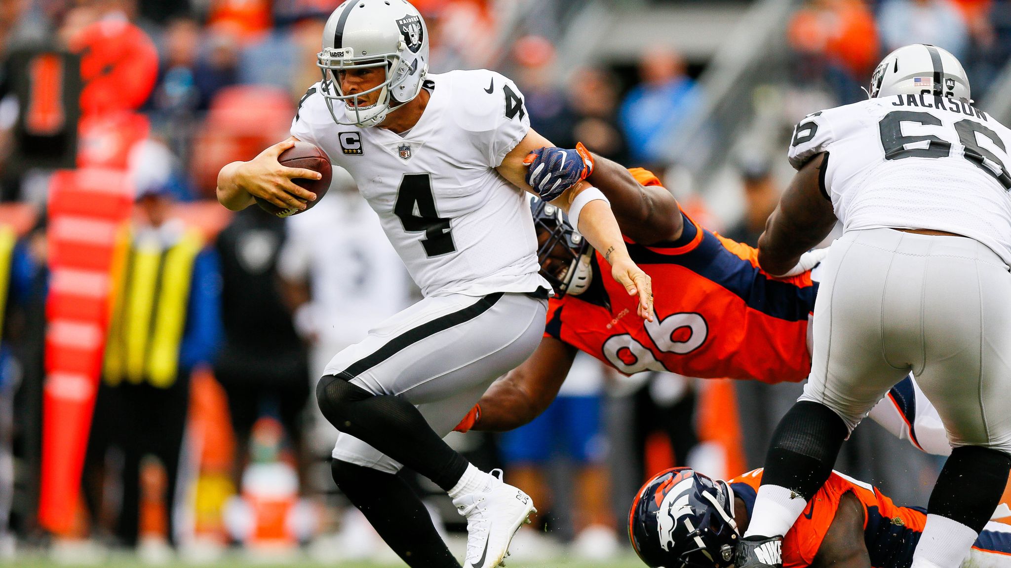 Raiders quarterback Derek Carr: 'It's time to get back on track'