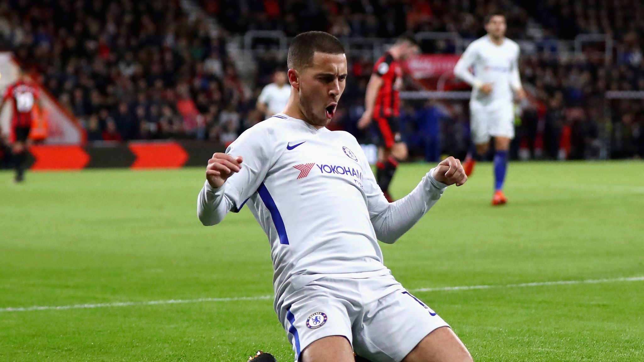 Bournemouth 0-1 Chelsea Eden Hazard seals win for visitors Football News Sky Sports