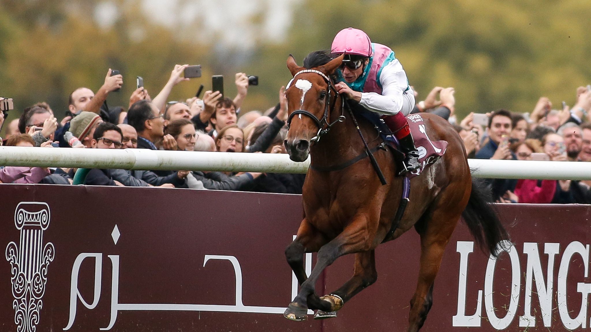 Dettori claims fifth Prix de l'Arc de Triomphe triumph on Enable