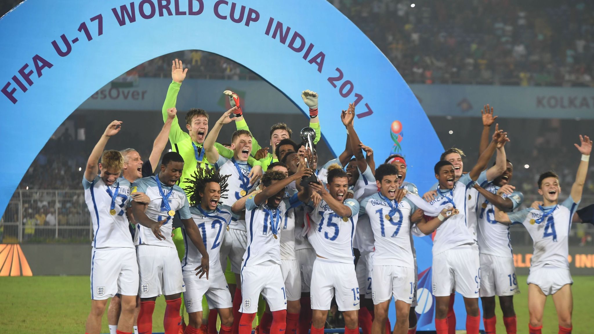 England S U17 World Cup Win The Latest Youth Triumph This Year Football News Sky Sports