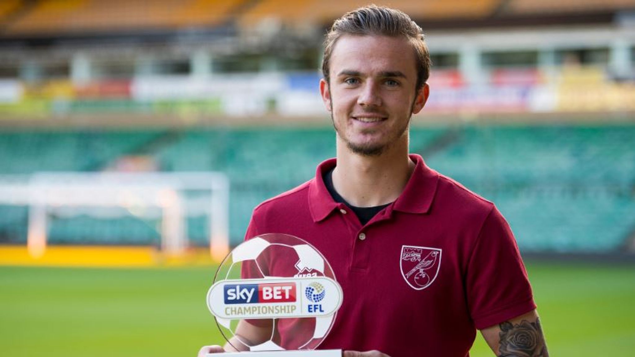 Sky Bet Goal of the Month: James Maddison, Tony McMahon and Shaun