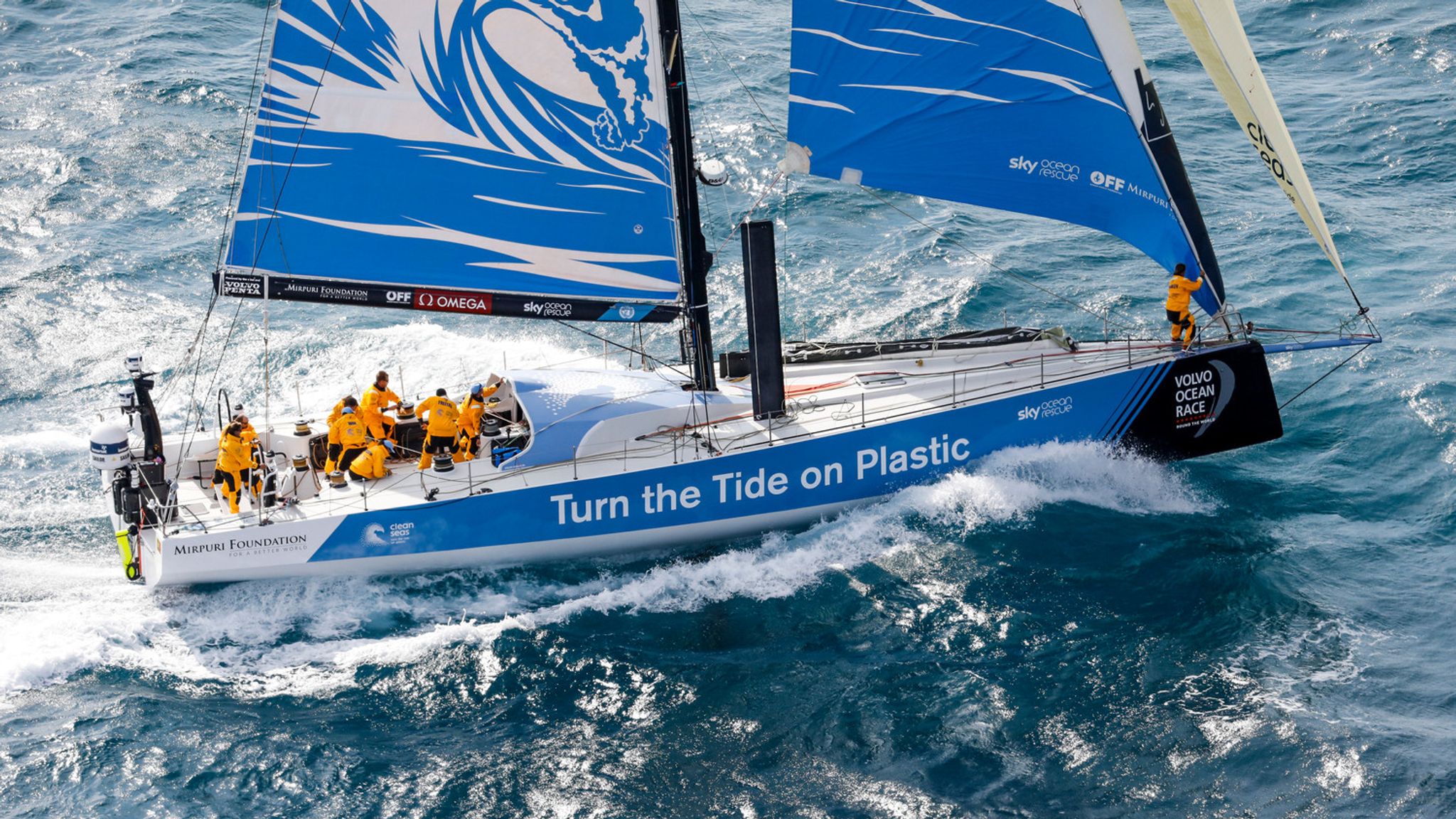 Tide Racing Boat Volvo Ocean racer Liz Wardley gives Sky Sports News an insight into her ...