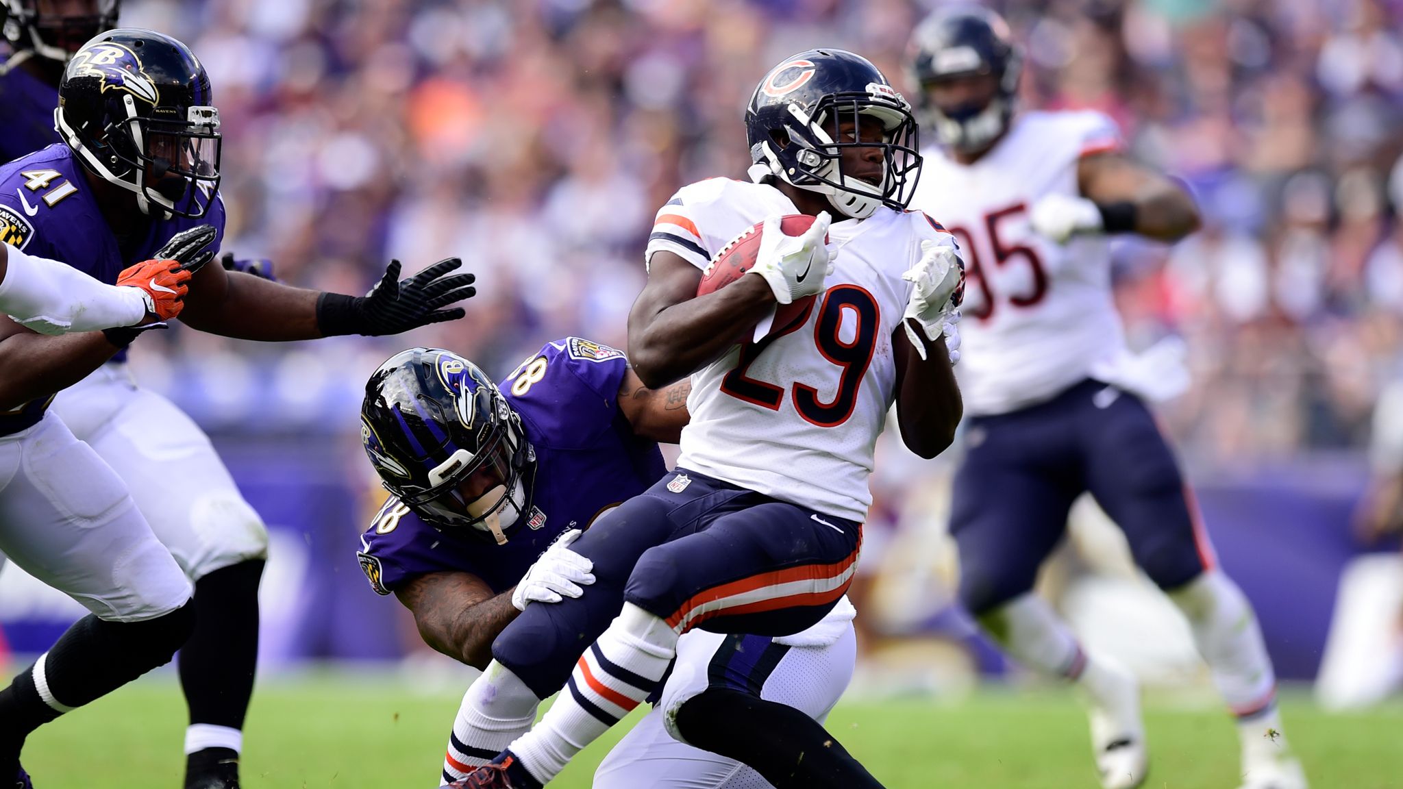 Vikings vs Bears: Bears score touchdown on fake punt 