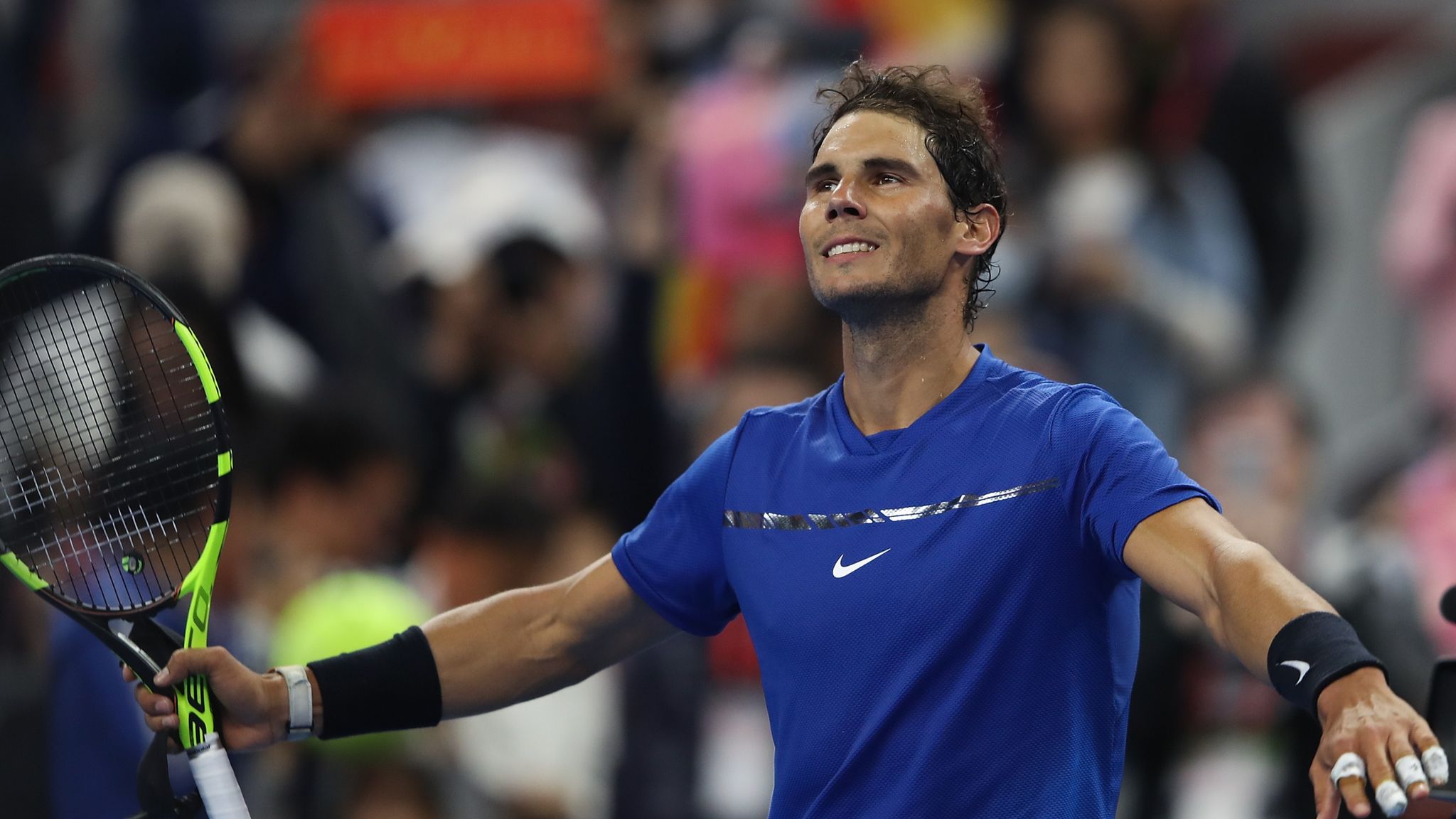 Rafael Nadal advances at China Open Tennis News Sky Sports