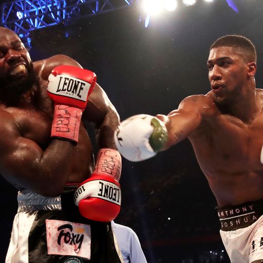 WATCH: Joshua v Takam highlights