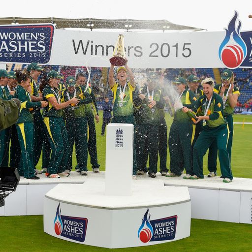 Women's Ashes: Story of 2015