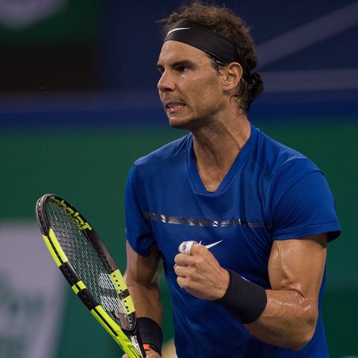 Nadal reaches Shanghai final