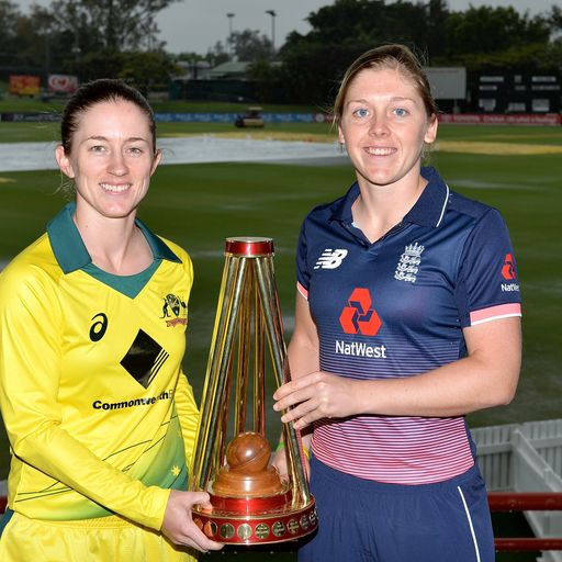Women's Ashes fixtures/results