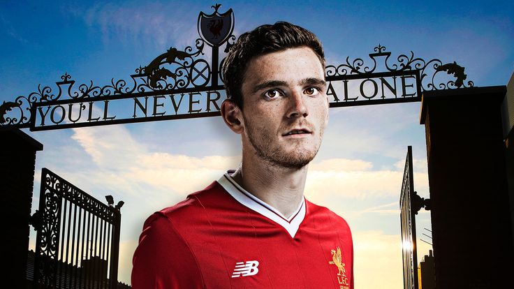 Andy Robertson has only made three starts for Liverpool