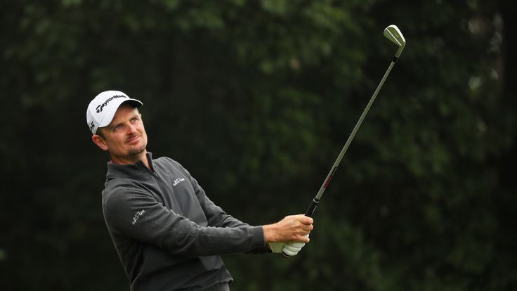 SHANGHAI, CHINA - OCTOBER 29:  Justin Rose of England plays his shot from the fourth tee during the final round of the WGC - HSBC Champions at Sheshan Inte