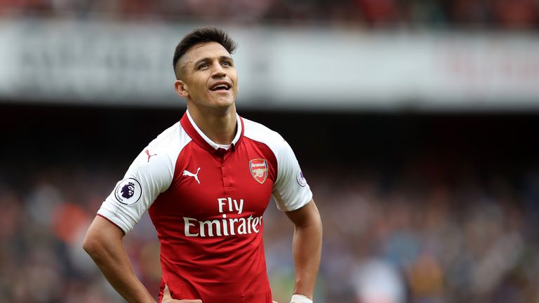 Alexis Sanchez put in a dominant performance against Brighton