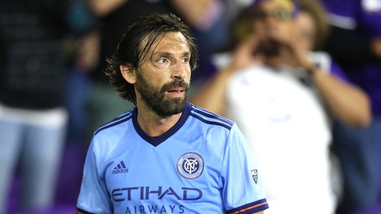 Andrea Pirlo will play his final regular season game for New York City on Decision Day