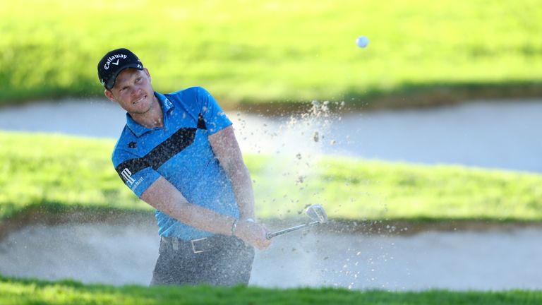 Danny Willett during last week's Andalucia Masters which turned out to be his final event of 2017
