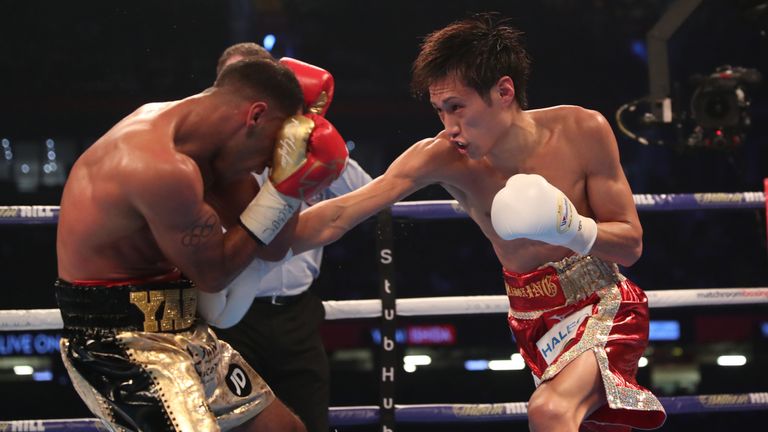 JOSHUA-TAKAM PROMOTION.PRINCIPALITY STADIUM,.CARDIFF.PIC;LAWRENCE LUSTIG.WBA Super-Flyweight Championship.Kal Yafai v Sho Ishida