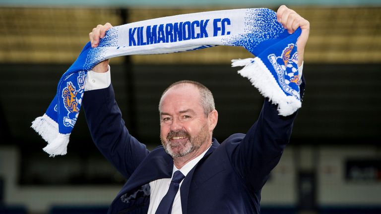 Steve Clarke is looking to take Kilmarnock up the Scottish Premiership table after becoming the club's new manager