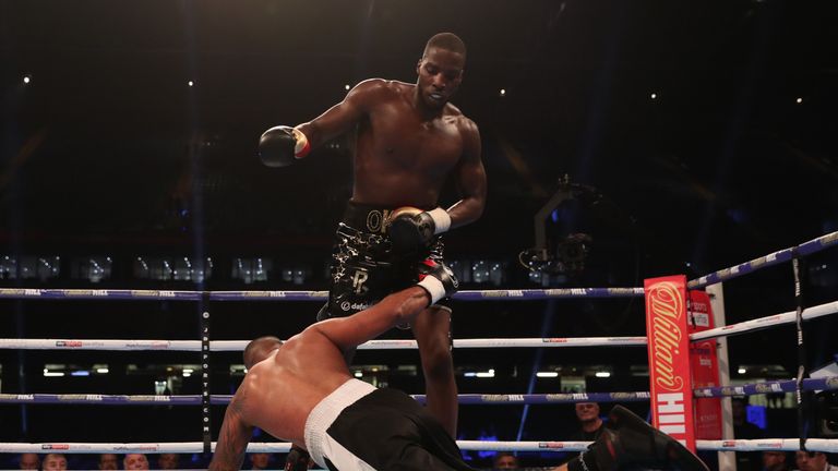 JOSHUA-TAKAM PROMOTION.PRINCIPALITY STADIUM,.CARDIFF.PIC;LAWRENCE LUSTIG.Cruiserweight Contest.Lawrence Okolie v Adam Williams