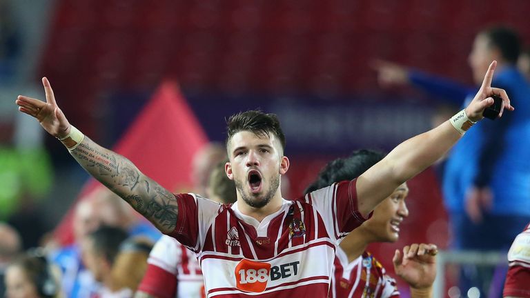 Wigan's Oliver Gildart was chosen as Young Player of the Year