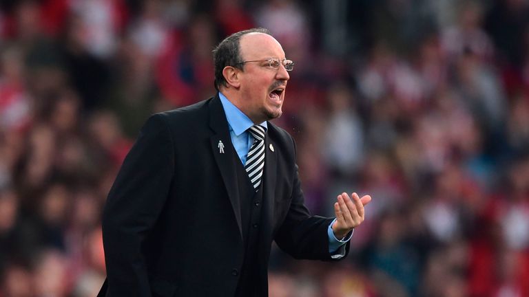 Rafael Benitez was disappointed Newcastle could not grab all three points for their fans
